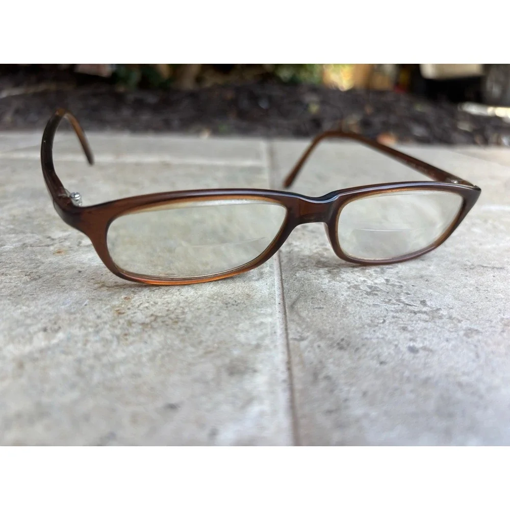 ⭐️Vintage Vogue VO2344 Eyeglasses Frame Brown Acetate⭐️Italy 50 16 135⭐️